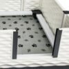 ezclassic 48 x48 puppy dog whelping box playpen w/rails & liner, gray(open box) ezclassic 48 x48 puppy dog whelping box playpen w/rails & liner, gray(open box)