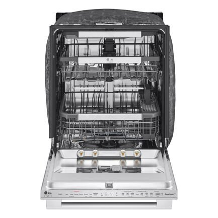 lg – studio 24″ top control smart built in stainless steel tub dishwasher with 3rd rack, quadwash, true steam and 40dba – stainless steel lg – studio 24″ top control smart built in stainless steel tub dishwasher with 3rd rack, quadwash, true steam and 40dba – stainless steel