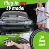 deco home level 1 & 2 32a 240v portable ev charger, nema 14 50 and 5 15 plugs, 20ft sae j1172 charging cable, tesla adapter deco home level 1 & 2 32a 240v portable ev charger, nema 14 50 and 5 15 plugs, 20ft sae j1172 charging cable, tesla adapter