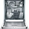 bosch – 800 series 24″ front control built in dishwasher with stainless steel tub – stainless steel bosch – 800 series 24″ front control built in dishwasher with stainless steel tub – stainless steel