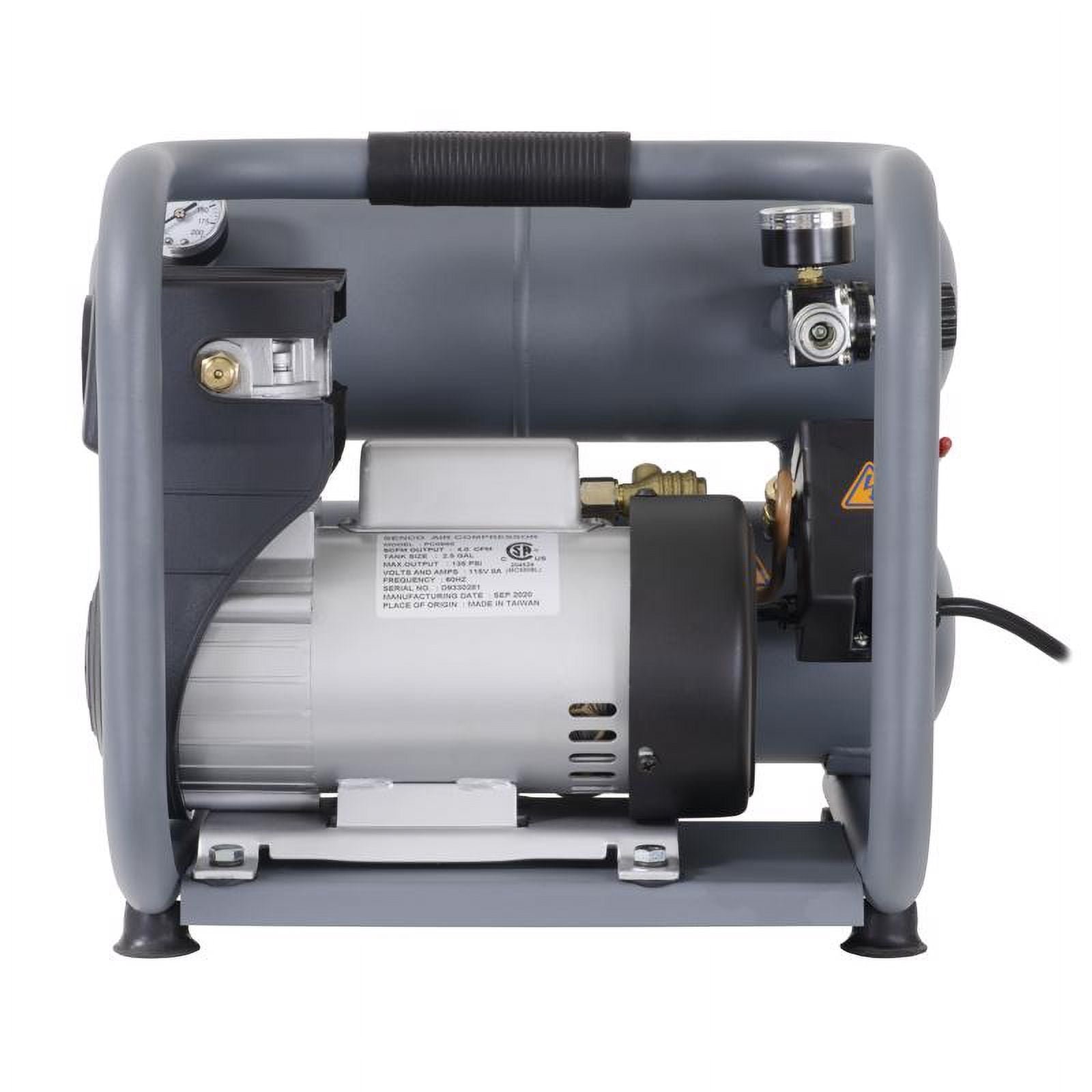 senco 2.5 gallon, 1.5hp, 135 psi portable air compressor senco 2.5 gallon, 1.5hp, 135 psi portable air compressor