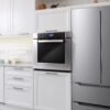 30 in. 5 cu. ft. single electric wall oven with true european convection and self cleaning in stainless steel 30 in. 5 cu. ft. single electric wall oven with true european convection and self cleaning in stainless steel