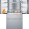 bosch – 800 series 20.5 cu. ft. 4 door french door counter depth smart refrigerator – stainless steel bosch – 800 series 20.5 cu. ft. 4 door french door counter depth smart refrigerator – stainless steel