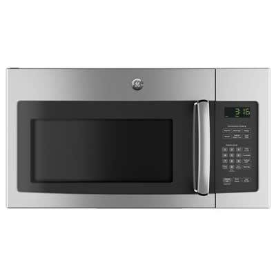Store ge 30 inch, 1.6 cu. ft. over the range microwave oven jvm3162rjss