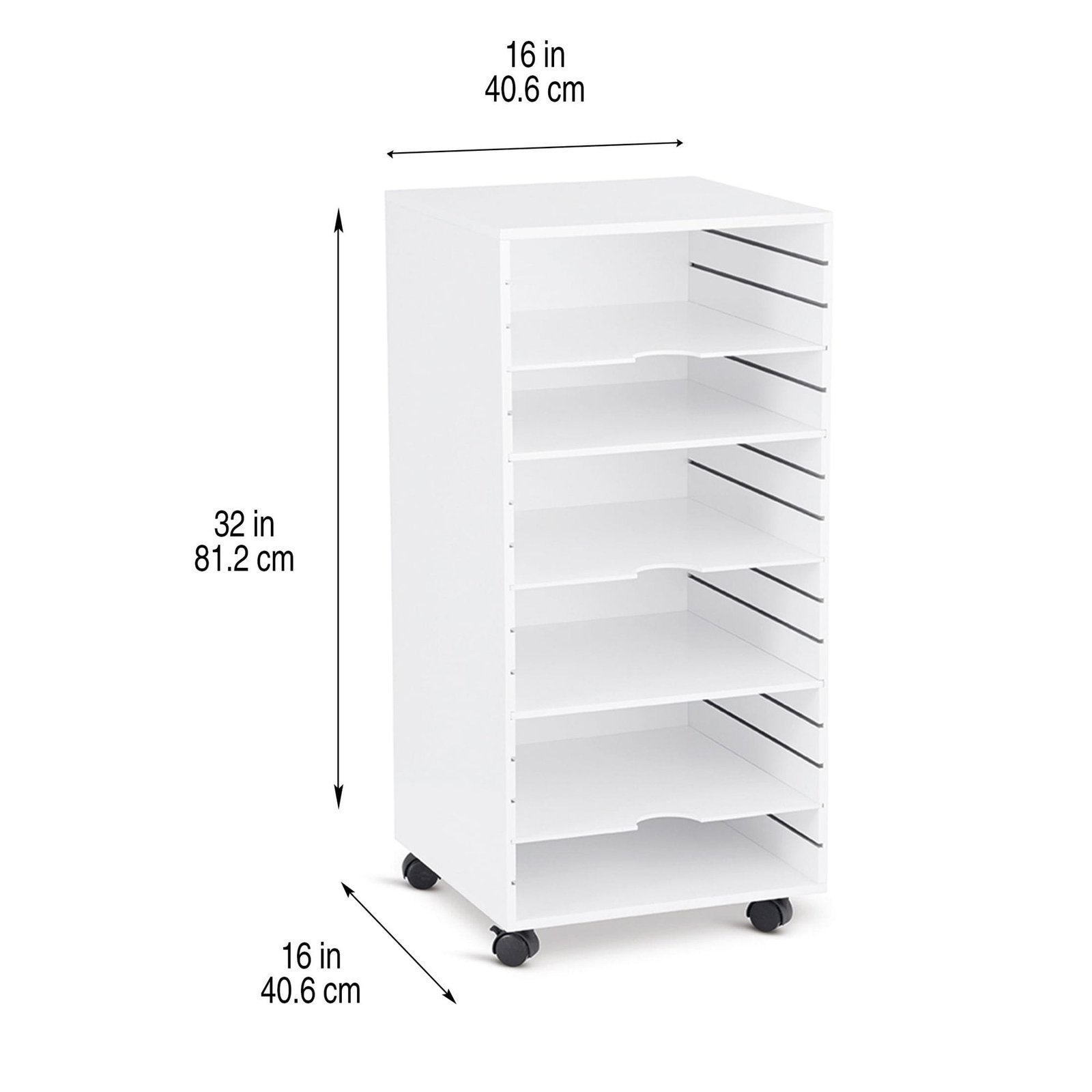 simply tidy modular mobile panel tower, white simply tidy modular mobile panel tower, white
