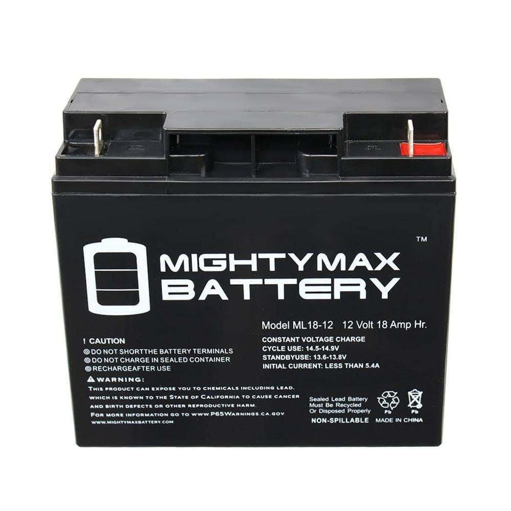 mighty max battery 12v 18ah sla battery for black decker cmm1200 mower max3468191 mighty max battery 12v 18ah sla battery for black decker cmm1200 mower max3468191