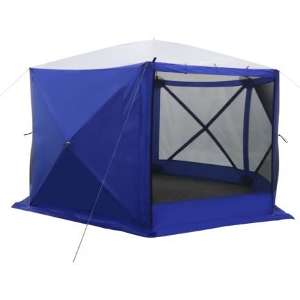 ozark trail 6 hub outdoor camping 11’x10’x88.5″ screen house, 1 room, blue ozark trail 6 hub outdoor camping 11’x10’x88.5″ screen house, 1 room, blue