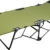 ozark trail adult quick fold speedy camp cot, green, 79 x 33 x 16