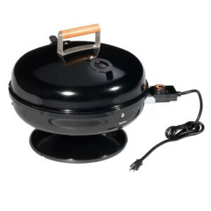 americana 2120.4.131 lock ‘n go portable electric grill in black