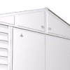 arrow select steel storage shed, 10×14, flute grey arrow select steel storage shed, 10×14, flute grey
