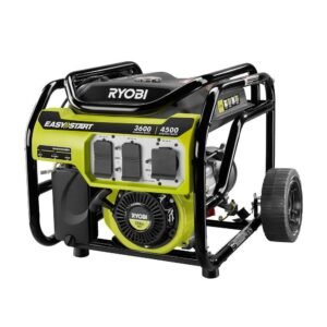 3,600 watt 212 cc gasoline powered portable generator