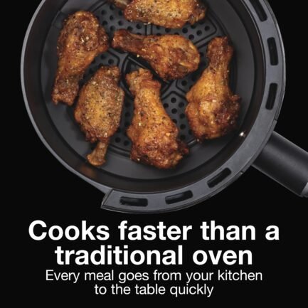 proctor silex air fryer, 3.7 quart capacity, black, 35056 proctor silex air fryer, 3.7 quart capacity, black, 35056