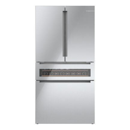 bosch – 800 series 20 cu. ft. 4 door french door counter depth smart refrigerator with beverage cooler drawer – stainless steel bosch – 800 series 20 cu. ft. 4 door french door counter depth smart refrigerator with beverage cooler drawer – stainless steel