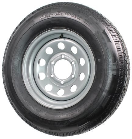 radial trailer tire on rim st225/75r15 225/75 15 15 d 6 lug wheel silver modular radial trailer tire on rim st225/75r15 225/75 15 15 d 6 lug wheel silver modular