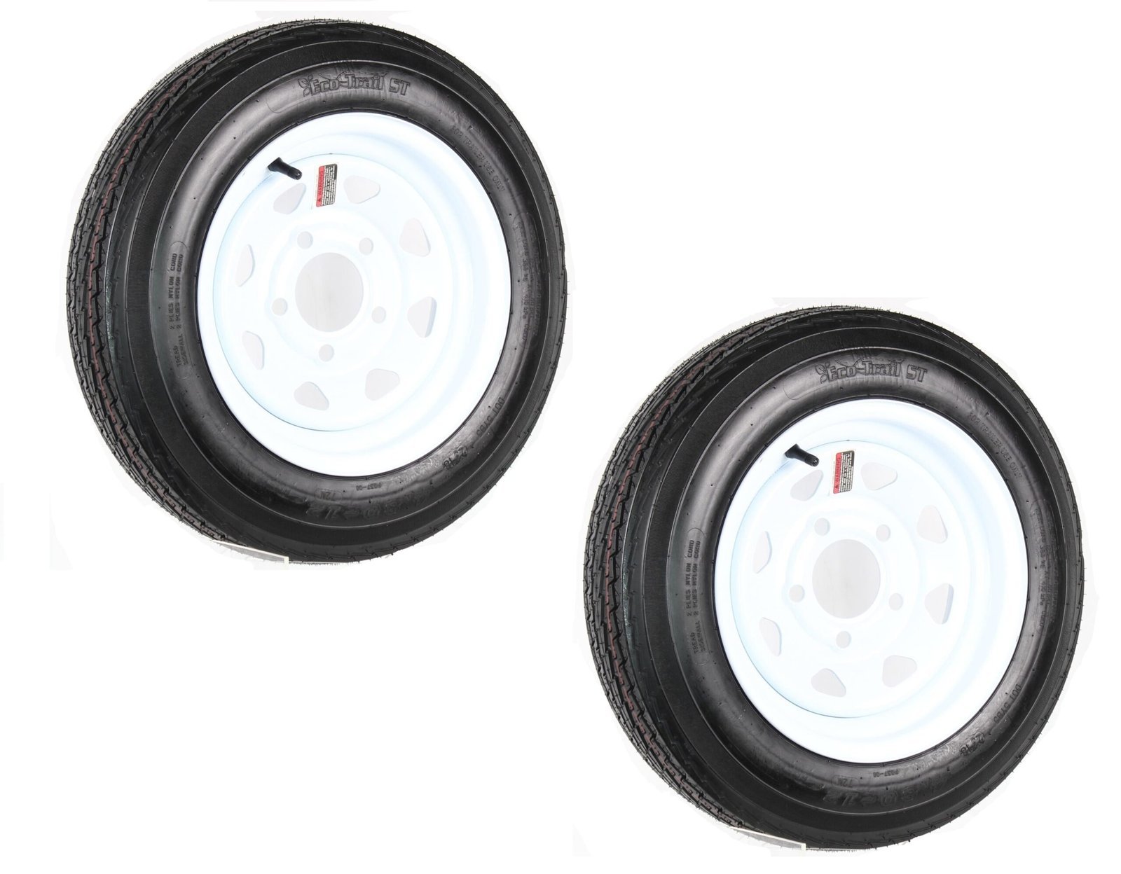 2 pk trailer tire on rim 480 12 4.80 12 4.80×12 in. lrc 5 hole white spoke wheel 2 pk trailer tire on rim 480 12 4.80 12 4.80×12 in. lrc 5 hole white spoke wheel