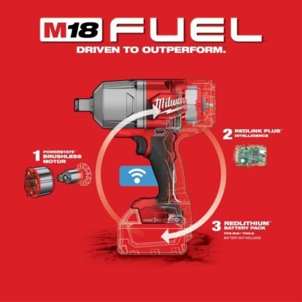 mw m18 fuel with one key high torque impact wrench 3/4 in. friction ring 2864 20 from mw mw m18 fuel with one key high torque impact wrench 3/4 in. friction ring 2864 20 from mw