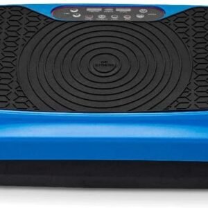lifepro waver mini vibration plate – whole body vibration platform exercise machine – home & travel workout equipment for weight loss, toning & wellness – max user weight 260lbs