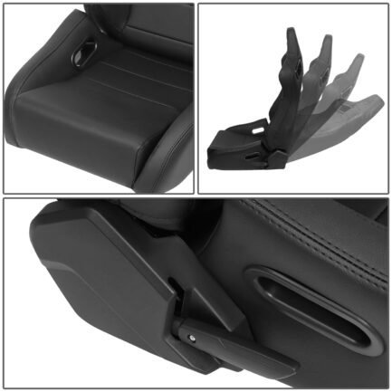 nrg innovations nrg rsc 750 l r bk bk nrg innovations pair pvc leather bucket racing seats with sliders nrg innovations nrg rsc 750 l r bk bk nrg innovations pair pvc leather bucket racing seats with sliders