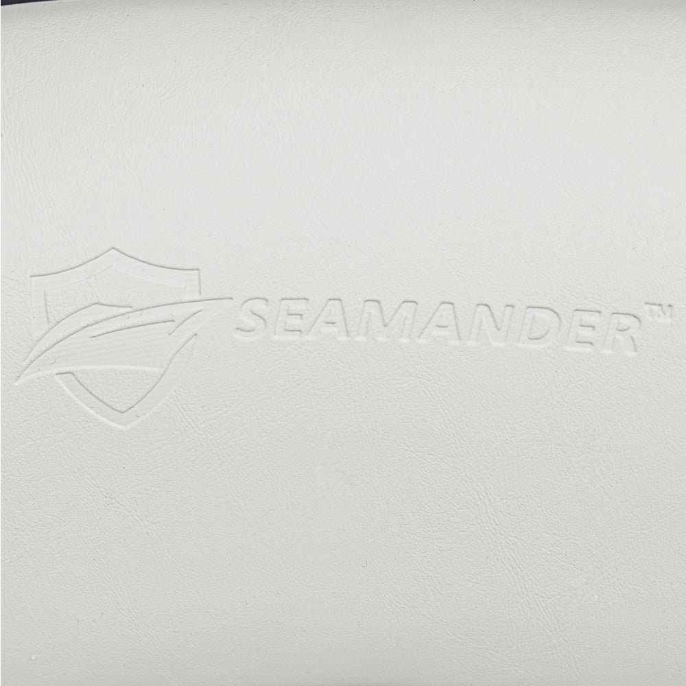 seamander s1043 series premier pontoon furniture bucket seat, captain seat, colors white/charcoal seamander s1043 series premier pontoon furniture bucket seat, captain seat, colors white/charcoal