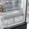 bosch – 800 series 21 cu. ft. french door counter depth smart refrigerator – black stainless steel bosch – 800 series 21 cu. ft. french door counter depth smart refrigerator – black stainless steel