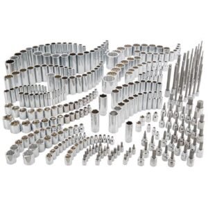 craftsman 1/4 & 3/8 & 1/2 in. drive sae 6 and 12 point socket set 299 pc