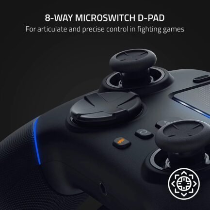 razer wolverine v2 pro wireless controller black hyperspeed, mecha tactile, rgb lights for ps5 & pc with 6ft type c cable and headset bolt axtion bundle like new razer wolverine v2 pro wireless controller black hyperspeed, mecha tactile, rgb lights for ps5 & pc with 6ft type c cable and headset bolt axtion bundle like new