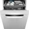 bosch – 300 series 18″ front control smart built in dishwasher with 3rd rack and 46 dba – white bosch – 300 series 18″ front control smart built in dishwasher with 3rd rack and 46 dba – white