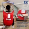 ez assistive patient lift sling with divided leg for patient transfer red hoyer iftl sling, 500lb weight capacity (medium size ) ez assistive patient lift sling with divided leg for patient transfer red hoyer iftl sling, 500lb weight capacity (medium size )