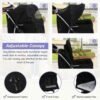 dog stroller folding pet stroller 4 wheels cat stroller foldable stroller waterproof travel carrier strolling cart for puppy jogger stroller w/cup holder & storage basket, black dog stroller folding pet stroller 4 wheels cat stroller foldable stroller waterproof travel carrier strolling cart for puppy jogger stroller w/cup holder & storage basket, black