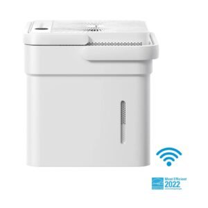 midea cube 20 pint smart wifi dehumidifier, coverage up to 2,000 sq. ft.