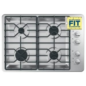 Store ge – 30″ built in gas cooktop – stainless steel