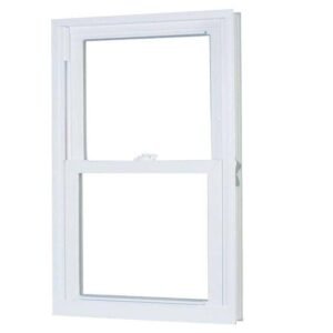 american craftsman 27.75 in. x 53.25 in. 70 series pro double hung white vinyl window