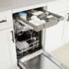 bosch – 300 series 18″ front control smart built in dishwasher with 3rd rack and 46 dba – black bosch – 300 series 18″ front control smart built in dishwasher with 3rd rack and 46 dba – black