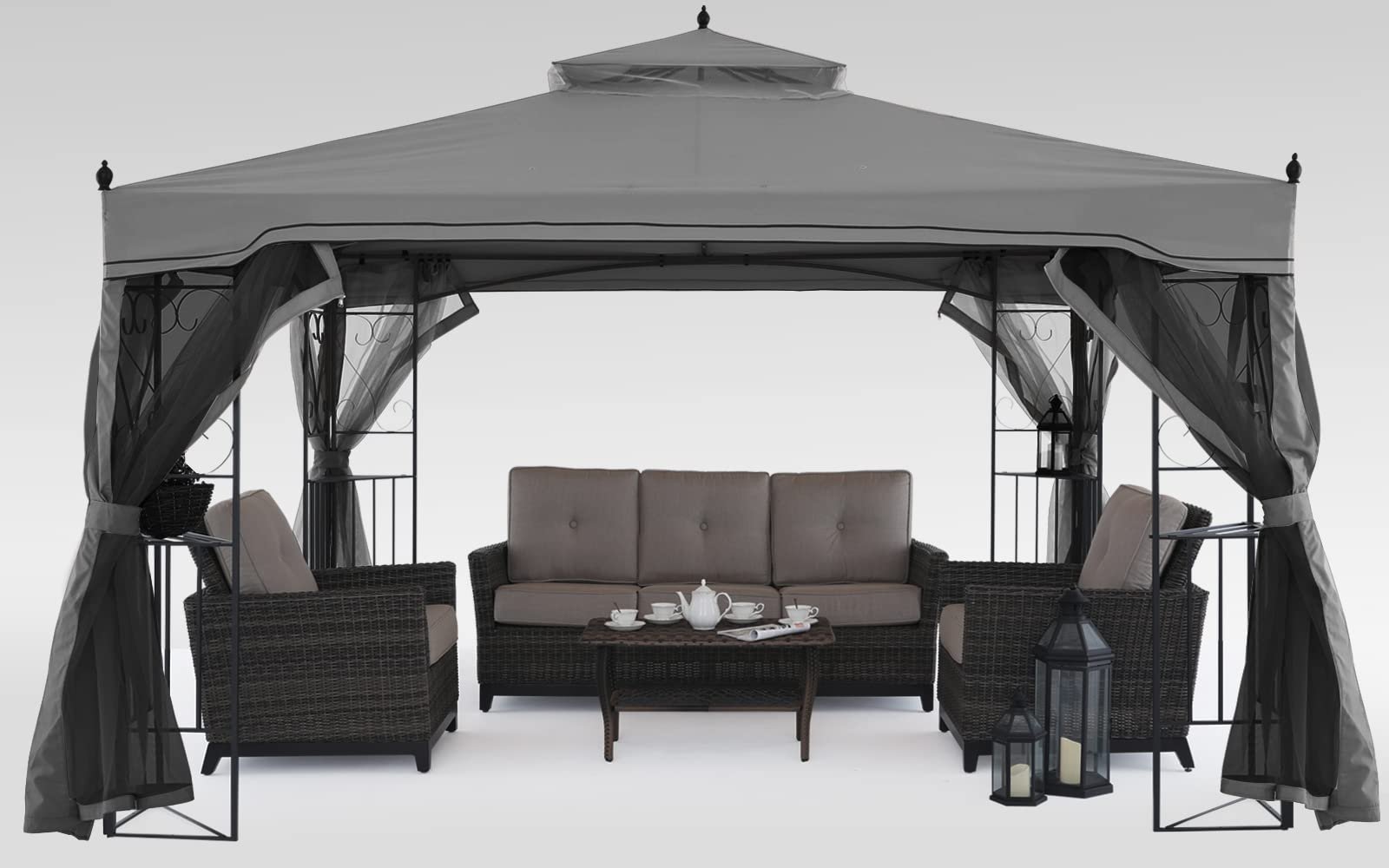 mastercanopy double tiered mosquito netting backyard mastercanopy double tiered mosquito netting backyard