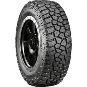 set of 4 cooper discoverer rugged trek lt275/70r18/10 125q tires