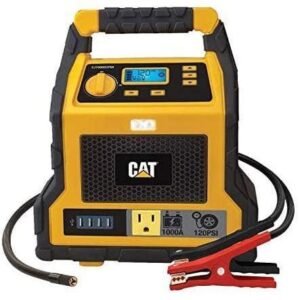 cat 3 in 1 1000amp power station with jump starter and compressor