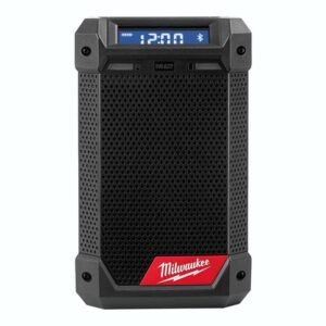 m12 12 volt lithium ion cordless bluetooth/am/fm jobsite radio with charger 2951 20