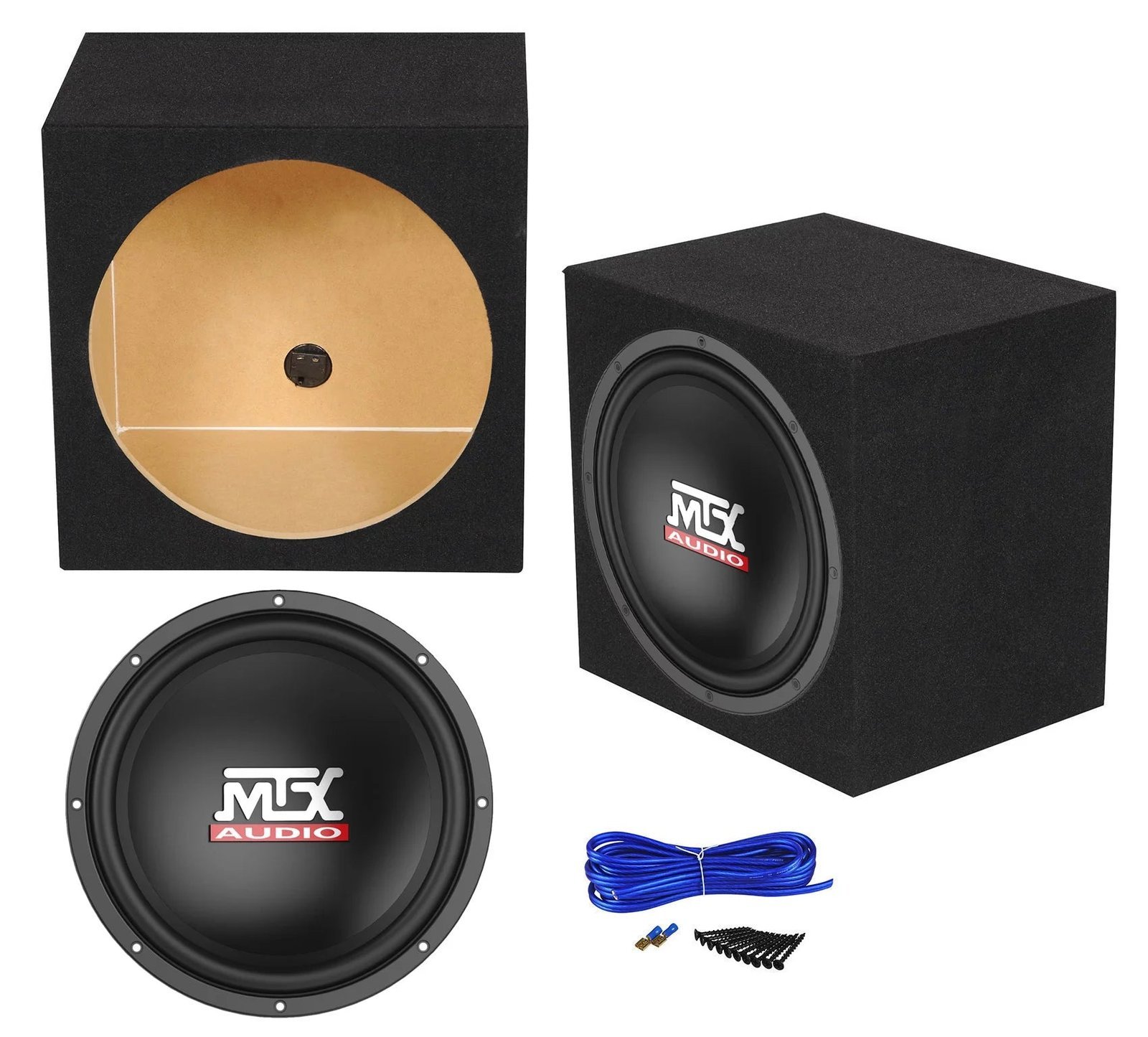 mtx terminator tn12 02 12” 400 watt car audio subwoofer+sealed sub box enclosure mtx terminator tn12 02 12” 400 watt car audio subwoofer+sealed sub box enclosure