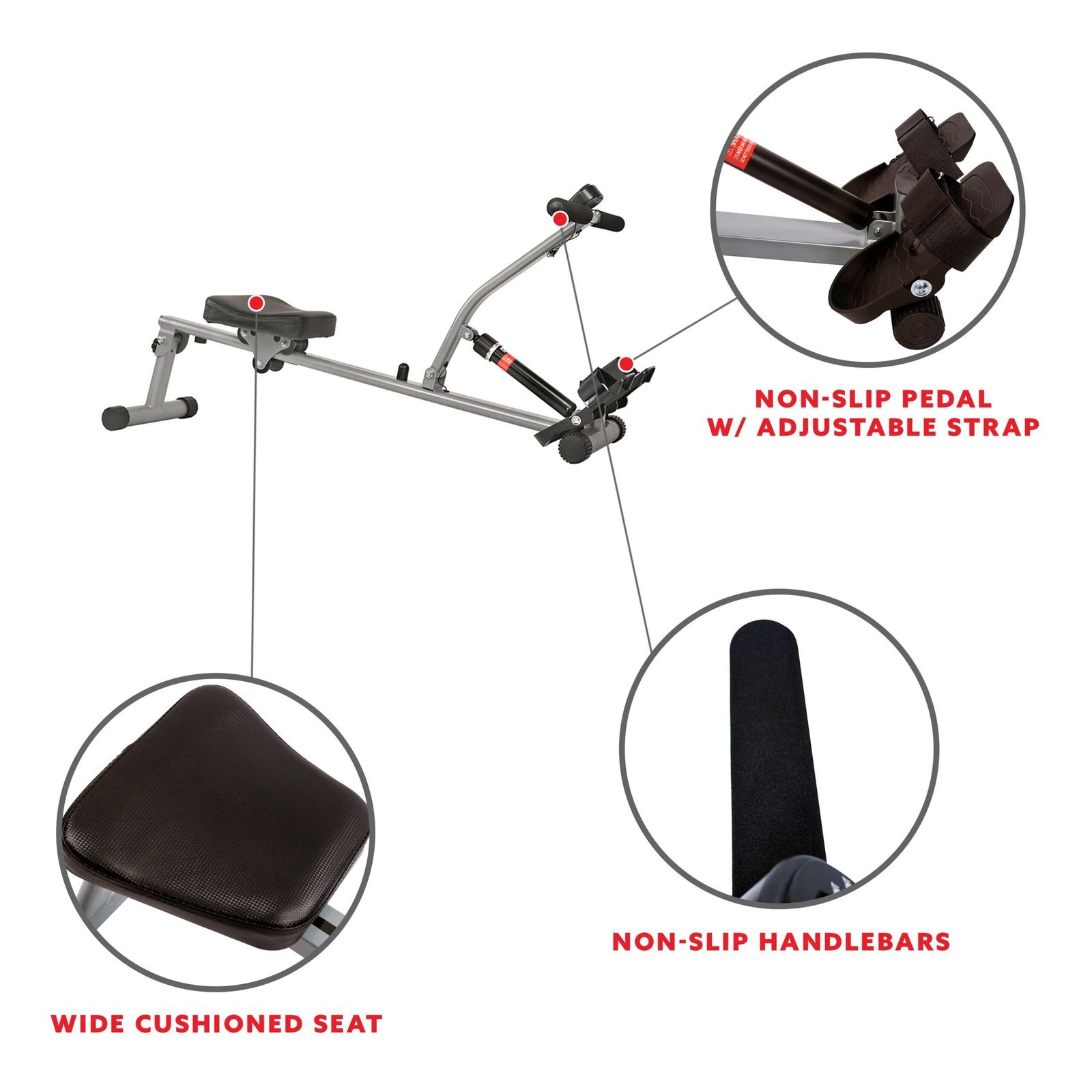 sunny health & fitness sf rw1205 12 adjustable resistance rowing machine rower w/ digital monitor sunny health & fitness sf rw1205 12 adjustable resistance rowing machine rower w/ digital monitor