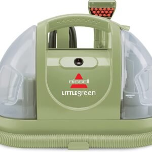 bissell little green multi purpose portable carpet and upholstery cleaner, 1400b