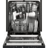 ge – 24″ top control built in dishwasher with autosense cycle, piranha food disposer; 51 dba – black ge – 24″ top control built in dishwasher with autosense cycle, piranha food disposer; 51 dba – black