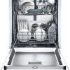 bosch – 100 series 24″ front control tall tub built in dishwasher with stainless steel tub – black bosch – 100 series 24″ front control tall tub built in dishwasher with stainless steel tub – black