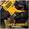 dw 20v max 550psi�� 1.0gpm cold water cordless electric power cleaner with 4 nozzles�� 5.0 ah battery and charger (dcpw550p1) dw 20v max 550psi�� 1.0gpm cold water cordless electric power cleaner with 4 nozzles�� 5.0 ah battery and charger (dcpw550p1)