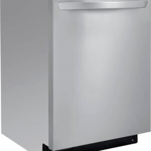 lg – 24″ top control built in smart wifi enabled dishwasher with stainless steel tub, quadwash, and 3rd rack – stainless steel