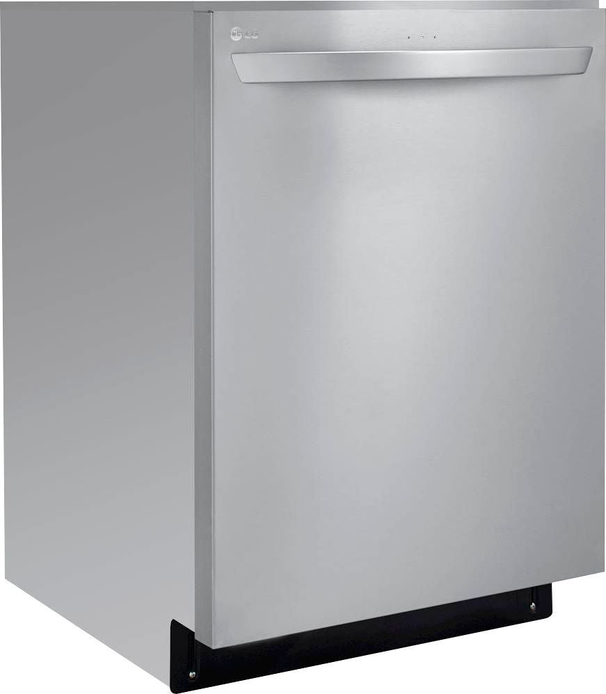 lg – 24″ top control built in smart wifi enabled dishwasher with stainless steel tub, quadwash, and 3rd rack – stainless steel lg – 24″ top control built in smart wifi enabled dishwasher with stainless steel tub, quadwash, and 3rd rack – stainless steel
