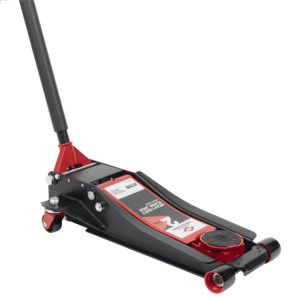 american forge & foundry aff – service jack – 2 ton capacity – lightning lift – short chassis – low profile – 2 pc handle – 2.75″ min h to 19.7″ max h – heavy duty