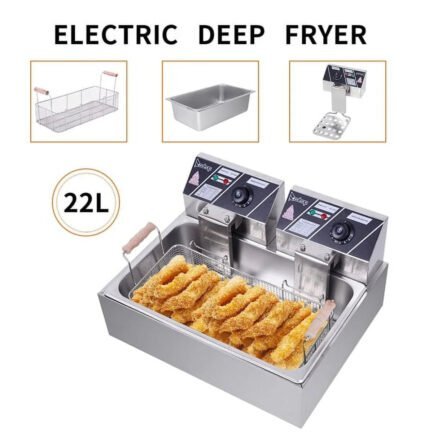 bornmio 【replace the old encoding 64372676】eh83o 110v oil consumption 12.7qt/12l oil pan total capacity 23.26qt/22l stainless steel large single cylinder electric fryer 5000w max bornmio 【replace the old encoding 64372676】eh83o 110v oil consumption 12.7qt/12l oil pan total capacity 23.26qt/22l stainless steel large single cylinder electric fryer 5000w max
