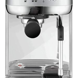 breville bes500bss bambino plus espresso machine – brushed stainless steel