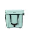 orca 40 quart hard cooler insulated ice chest, seafoam green