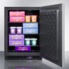 frost free built in undercounter all freezer for residential or commercial use, with stainless steel wrapped exterior and horizontal handle frost free built in undercounter all freezer for residential or commercial use, with stainless steel wrapped exterior and horizontal handle